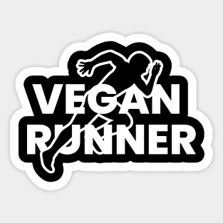 Vegan Runner Sticker